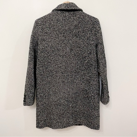 Soia&Kyo classic black and white boucle coat size M - Picture 8 of 16